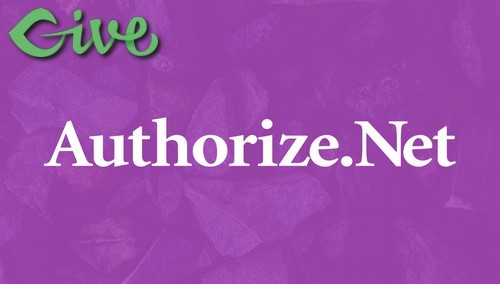 Give Authorize.net Gateway