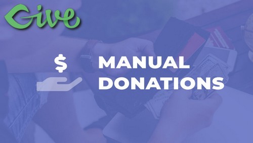 Give Manual Donations