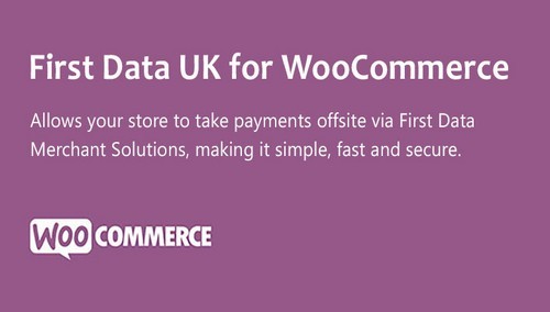 WooCommerce FirstData UK