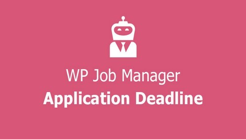 WP Job Manager Application Deadline